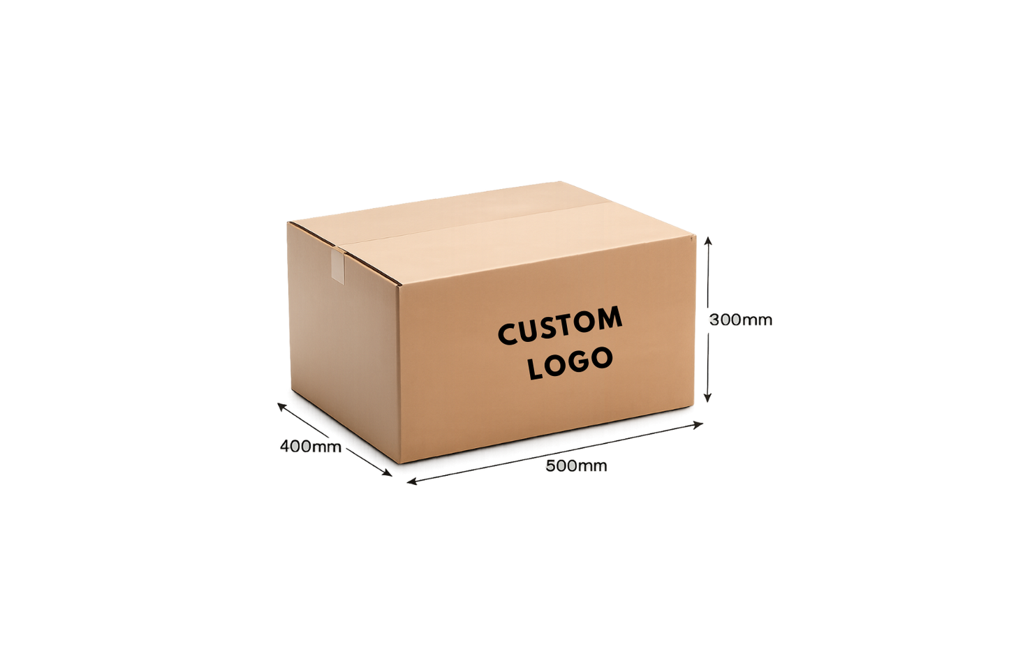 Kartonska škatla s tiskom 500x400x300 mm