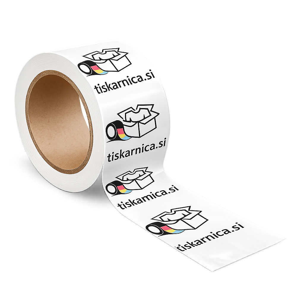 Lepilni trak s potiskom PP Hot Melt 50 mm x 66 m | Custom embalažni trak