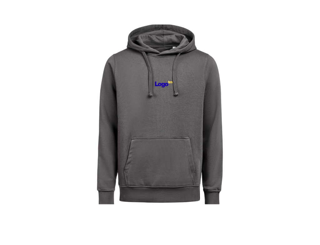 UNI Hoodie  – Mali tisk logotipa spredaj – Personaliziran/po meri