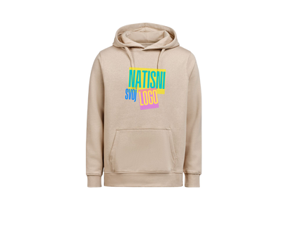 UNI Hoodie  – Velik tisk logotipa spredaj – Personaliziran/po meri