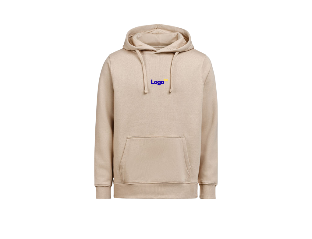 UNI Hoodie  – Mali tisk logotipa spredaj – Personaliziran/po meri