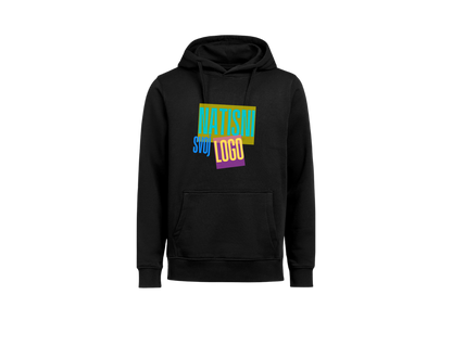 UNI Hoodie  – Velik tisk logotipa spredaj – Personaliziran/po meri