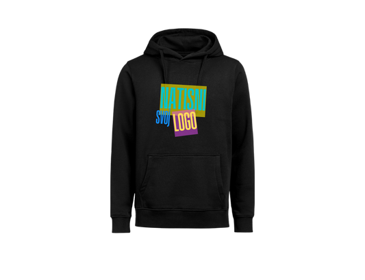 UNI Hoodie  – Velik tisk logotipa spredaj – Personaliziran/po meri