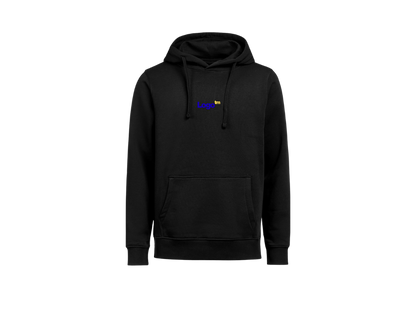 UNI Hoodie  – Mali tisk logotipa spredaj – Personaliziran/po meri