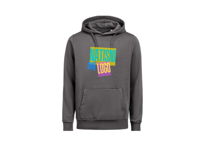 UNI Hoodie  – Velik tisk logotipa spredaj – Personaliziran/po meri