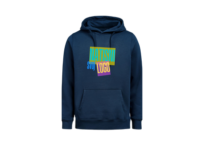 UNI Hoodie  – Velik tisk logotipa spredaj – Personaliziran/po meri