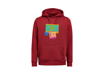 UNI Hoodie  – Velik tisk logotipa spredaj – Personaliziran/po meri