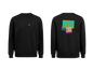UNI Pulover – Mali tisk logotipa spredaj + Velik tisk logotipa zadaj – Personaliziran/po meri
