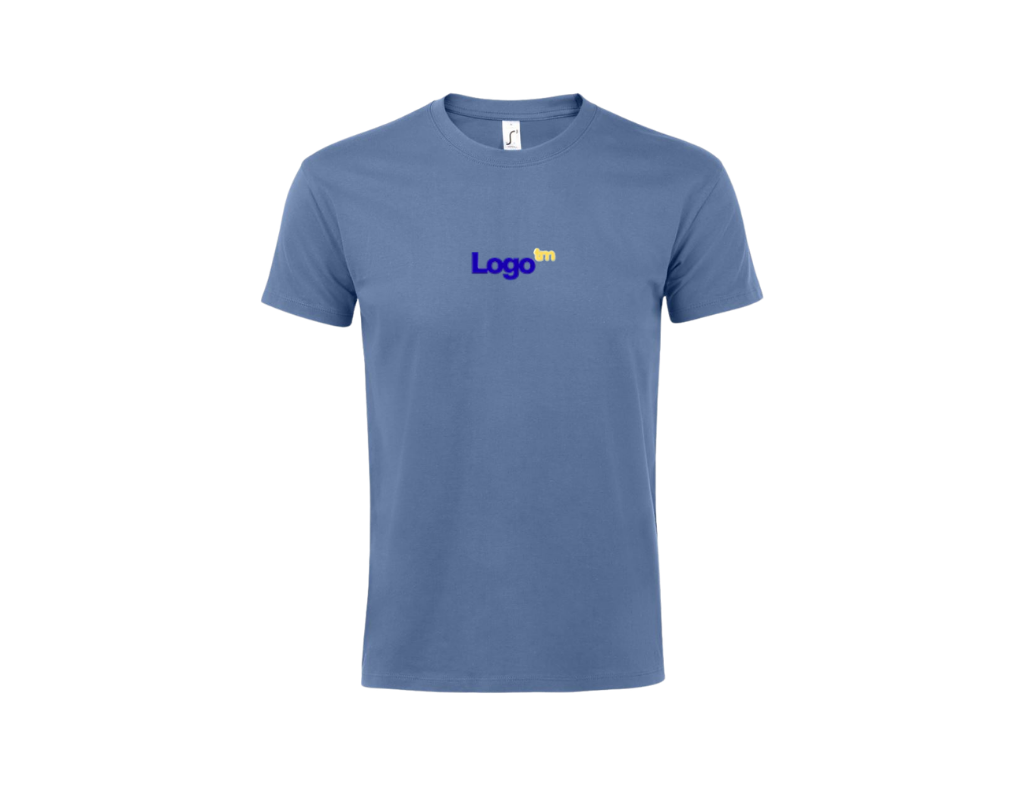 UNI Majica 100 % bombaž  – Mali tisk logotipa spredaj – Personalizirana majica po meri