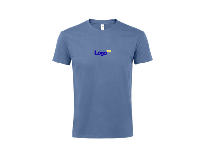 UNI Majica 100 % bombaž  – Mali tisk logotipa spredaj – Personalizirana majica po meri