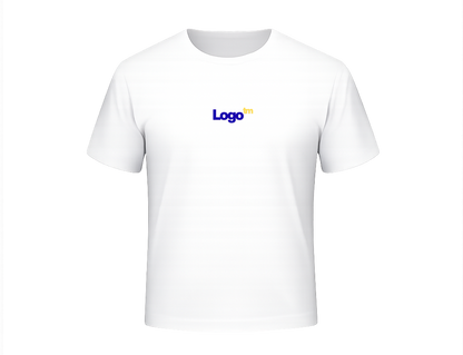 UNI Majica 100 % bombaž  – Mali tisk logotipa spredaj – Personalizirana majica po meri